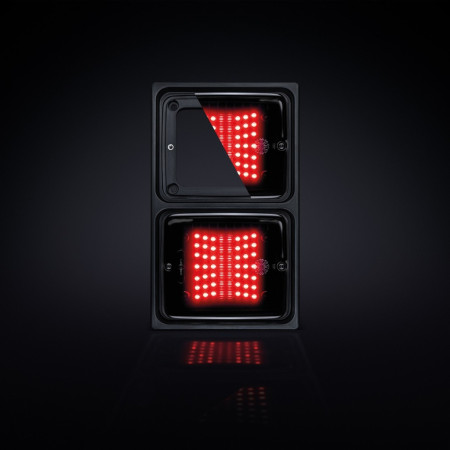 Einbaurahmen für 2 Lampen übereinander